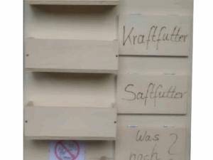 HIPPOLINI-Lehrtafel Futter