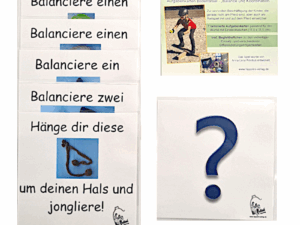 Würfelspiel - Balance und Koordination