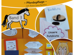 Ideenkiste für Lapbook - Band 3 - Pferdepflege