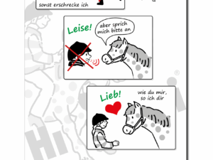 Regelschild langsam, leise, lieb